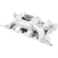 Air Gap Dual Plane Intake Manifold (Ford 351 Cleveland) - Natural Cast Finish