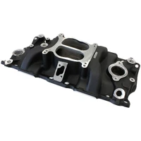 Classic Dual Plane Intake Manifold - Black Finish (SB Chev)