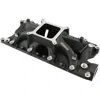 Air Gap Single Plane Intake Manifold Non EGR (SB Ford 289-302 Windsor EFI) - Black Finish