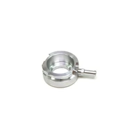 Billet Radiator Neck Weld On Raw Finish Large Cap 42mm ID