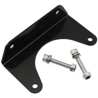 Steel Mounting Bracket - Black Finish
