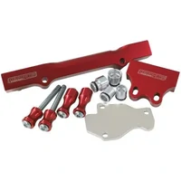 Billet EFI Fuel Rails Suit 14mm Short Fuel Injectors -8ORB Ports (Mazda Series 6 7 8 13B)