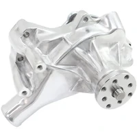 Water Pump - 3/4" Shaft with 5/8" Fan Pilot Snout (Small Block Chevy Long) - Polished