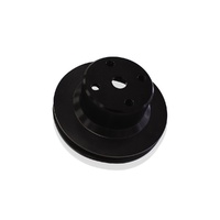 Water Pump Pulley - Single V-Groove Blk  (Holden 253-308)