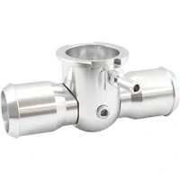 Billet Aluminium Inline Radiator Hose Filler Suits 42mm Radiator Cap