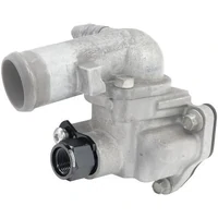 Billet -8ORB Thermostat Housing Press in Adapter (Falcon BA BF FG) - Black Finish