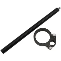 Universal 40mm Fuel Pump Bracket & Stalk - Black Finish