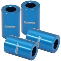 Billet Aluminium Bolt Spacers - M6 1/4" I.D 19mm OAL - 4 Pack