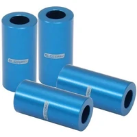 Billet Aluminium Bolt Spacers - M6 1/4" I.D 25mm OAL - 4 Pack