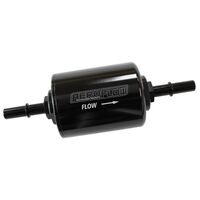 Billet OEM Style Fuel Filter with 40 Micron Element - Black