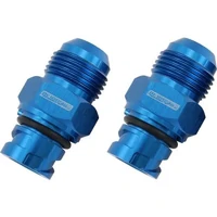 Ford Coyote Screw In Cover Breather Adapter - Male -10AN