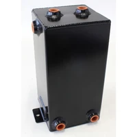 Fabricated Aluminium Univ Tank 4L x 6 -8 ORB - Black