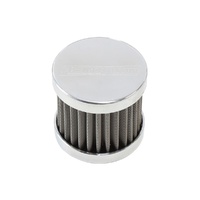 Stainless Steel Billet Breather With -6AN Female Thread