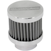 Stainless Steel Small Billet Breather with -10AN Female Thread