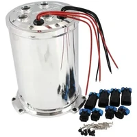 Triple EFI Fuel Pump Round Surge Tank 5 Liter