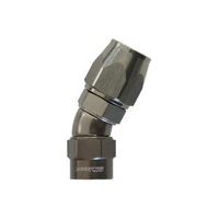 Kryptalon Big Bore Full Flow Swivel 30 Deg Hose End -12AN - Titanium - 1 Piece