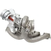 BOOSTED 6558 Bolt On Internal Wastegate Turbocharger 650HP (RS3/TT RS) - Natural Cast Finish