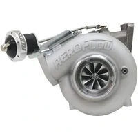 BOOSTED 5858 Bolt On Internal Wastegate Turbocharger 550HP (Evo 4-9 4G63) - Natural Cast Finish
