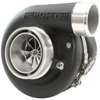 BOOSTED 7170 Conversion V-Band 0.85 Turbocharger 1150HP - Hi Temp Black Finish