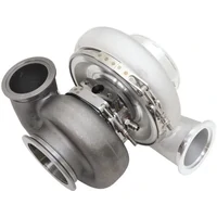 BOOSTED 7282 V-BAND 1.01 Turbocharger 1350HP - Natural Cast Finish
