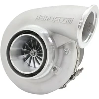 BOOSTED 7682 V-BAND .85 Turbocharger 1500HP - Natural Cast Finish