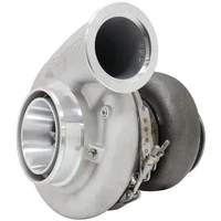 BOOSTED 7682 V-BAND 1.15 Turbocharger 1500HP - Natural Cast Finish