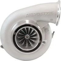 BOOSTED 7682 V-BAND 1.28 Turbocharger 1500HP - Natural Cast Finish