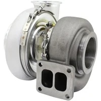 BOOSTED 8082 T4 1.28 Turbocharger 1600HP - Natural Cast Finish