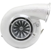 BOOSTED 8082 V-BAND 1.01 Turbocharger 1600HP - Natural Cast Finish