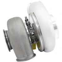 BOOSTED 8082 V-BAND 1.15 Turbocharger 1600HP - Natural Cast Finish