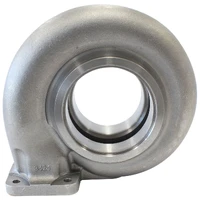 Boosted 1.24 A/R T6 Inlet & V-Band Outlet Turbo Exhaust Housing