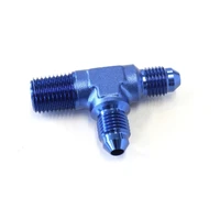 -4AN Tee with 1/4" NPT On Run