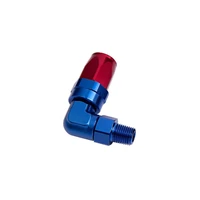 90 Deg Taper Swivel Hose End 3/8" NPT Male to -6AN