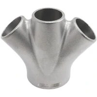 Universal 3 into 1 Oval Turbo Merge Collector