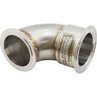 Boosted V-Band Straight Mount Adapter Stainless Steel Turbo Manifold (GM LS)