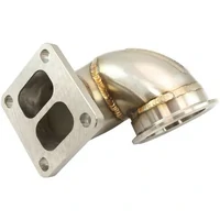 Boosted T4 Twist Mount Adapter Stainless Steel Turbo Manifold (GM LS)