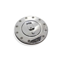 Billet Fuel Cell Cap w/Bolts and Gasket - Polished