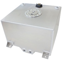 57 Litre Aluminium Fuel Cell with Cavity/Sump and Sender