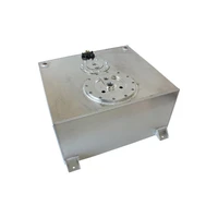 57 Litre Aluminium Fuel Cell w/60mm Triple Pump Hanger and Sender