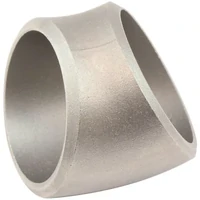 Thick Wall Stainless Pipe 45° - 35mm - 1-3/8"