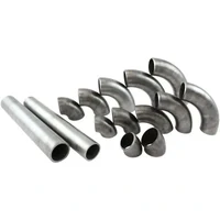 Boosted 1-5/8" 41mm Steam Pipe Tube 45 Degree Bend 1.5D Radius