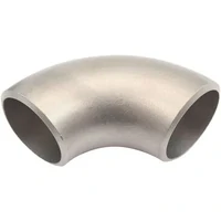 Thick Wall Stainless Pipe 90° - 45mm 1-5/8"