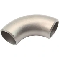 Thick Wall Stainless Pipe 90° - 35mm 1-3/8"