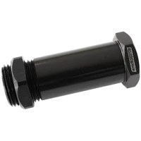 Through Frame Bulkhead with 2 x -8 ORB Ports - Black