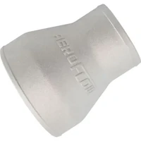 Straight Reducer Cast Pipe Natural Finish - 3" to 2" O.D