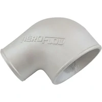 Tight Radius Reducer Cast 90 Degree Elbow - 3" to 2" O.D - Natural Finish