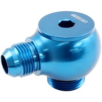 90° Low Profile -12ORB to -10AN Male Adapter