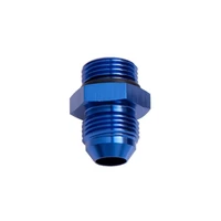 -16AN ORB To -16AN Straight Male Flare Adapter - Blue