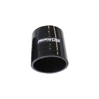63mm Straight Silicone Hose Coupler - Black