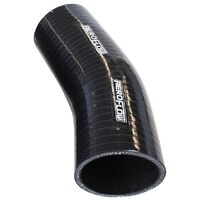 Gloss Black Silicone Elbow Hose 3-1/8" 79mm I.D